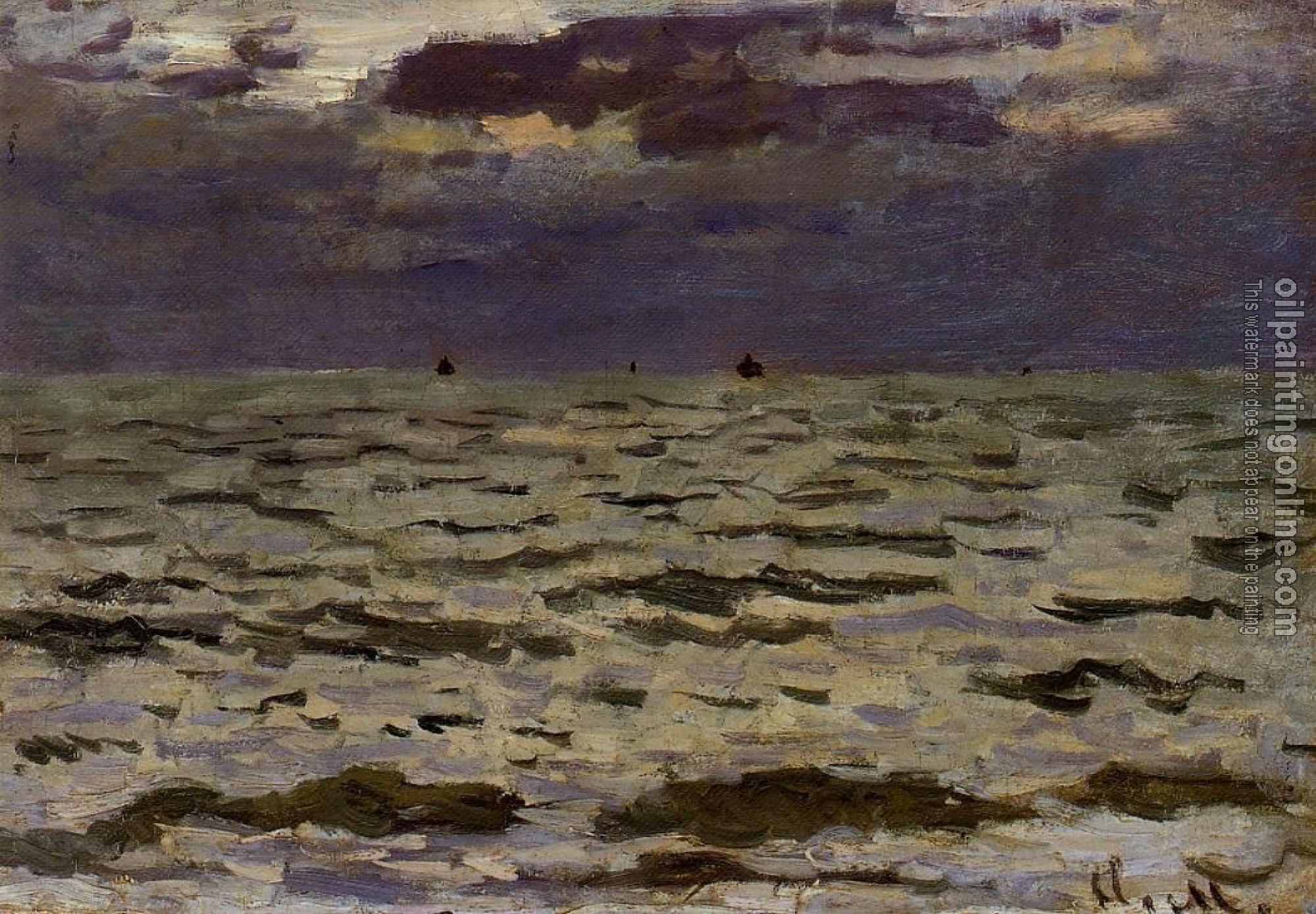 Monet, Claude Oscar - Seascape